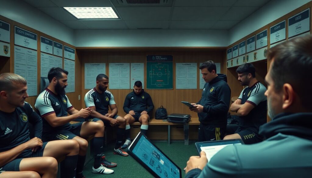Инсайты из раздевалки: настроение команды за неделю до матча - иллюстрация
