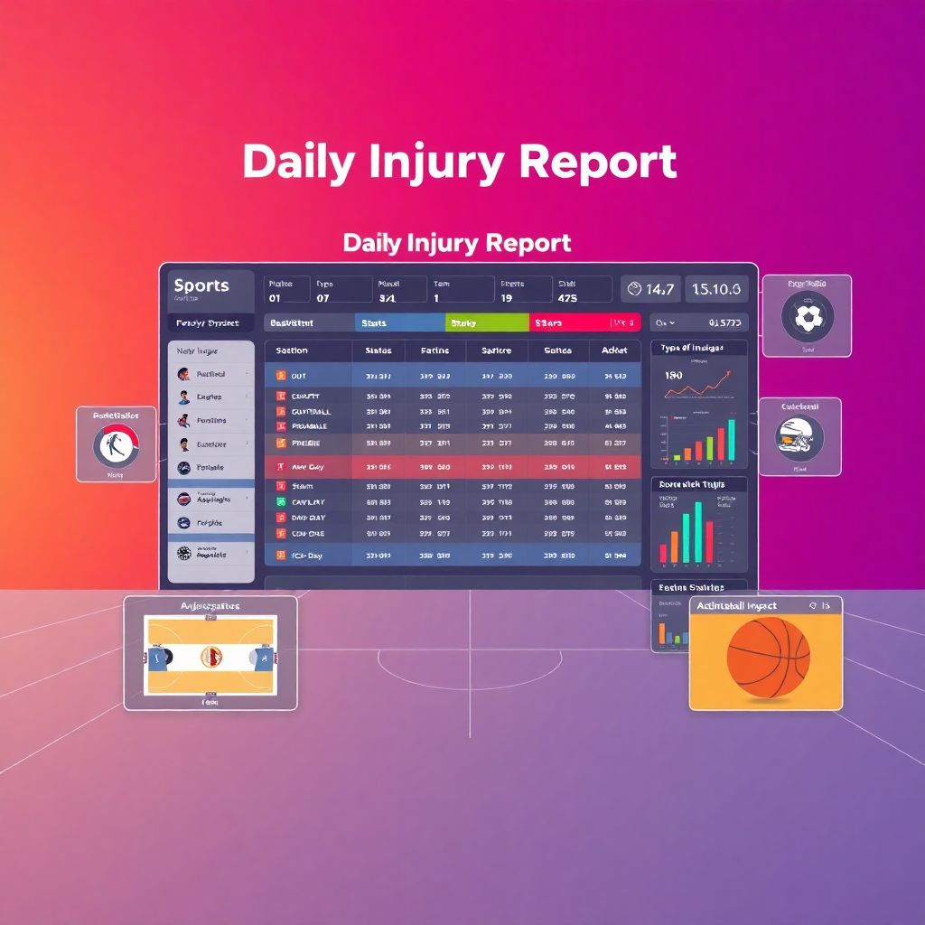 Травма дня: хроника состояния игроков по позициям в реальном времени