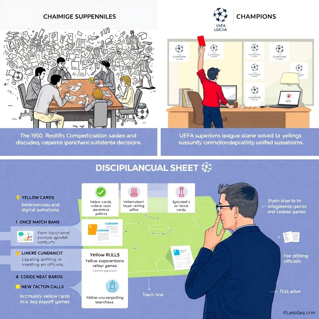 Дисквалификации и порядок замены игроков в матчах еврокубков УЕФА