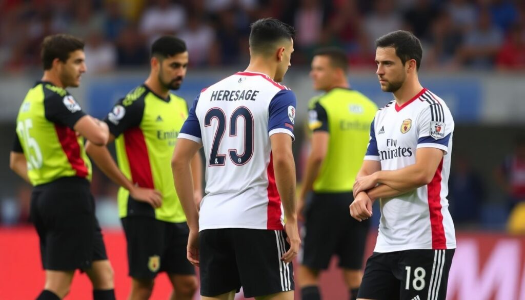 Влияние дисквалификаций на тактику команды в матче против соперника - иллюстрация