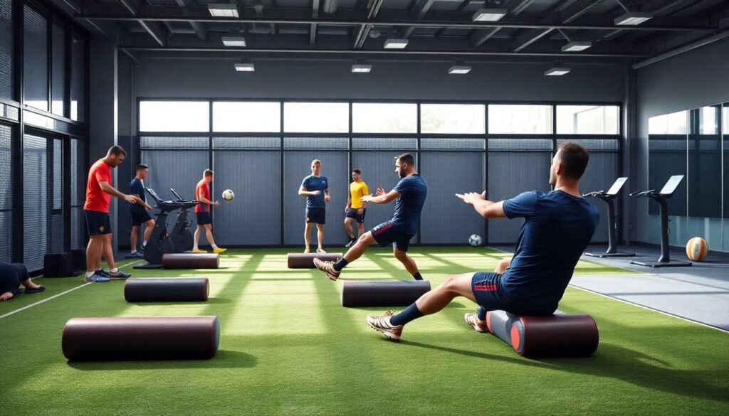 Подготовка к матчам: режим восстановительных тренировок - иллюстрация