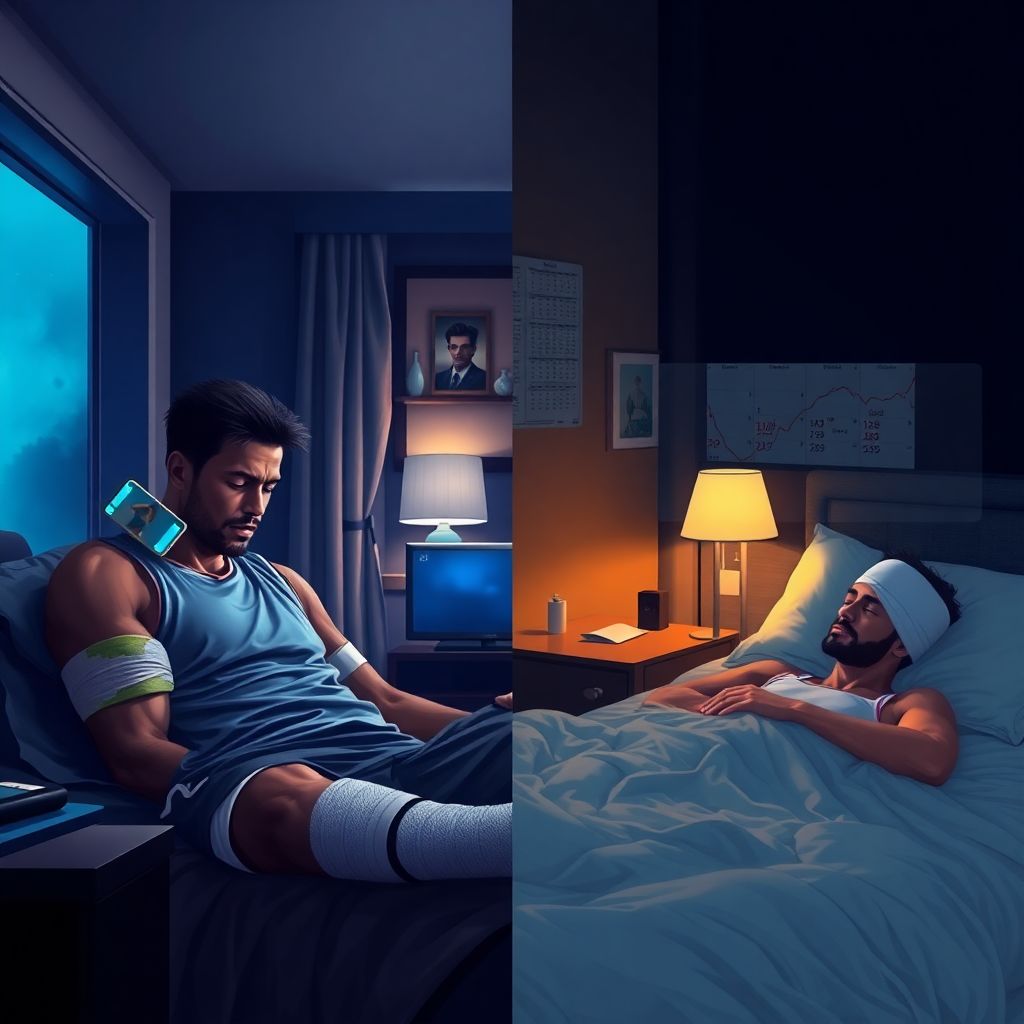 Травмы и сон: как восстановление влияет на эффективность игроков