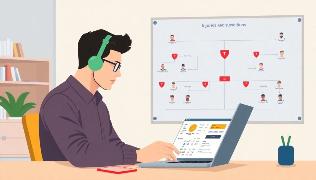 Оценка соперника: травмы и дисквалификации команды-соперника - иллюстрация