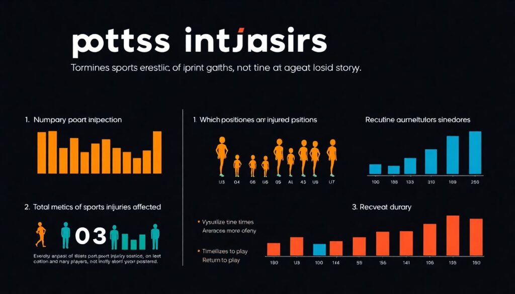 Инфографика травм: динамика выздоровления по позицией - иллюстрация