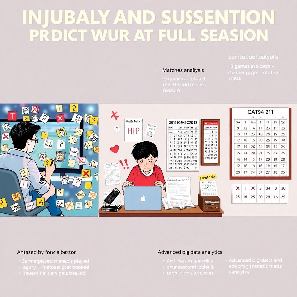 Прогноз на сезон по травматике и дисквалификации игроков в футболе