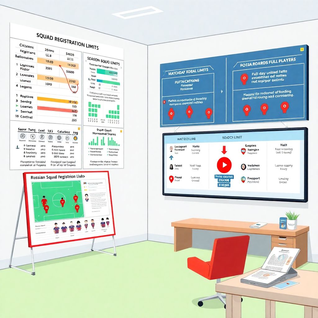 Лимиты заявок в спорте: сколько игроков можно заявлять в команду