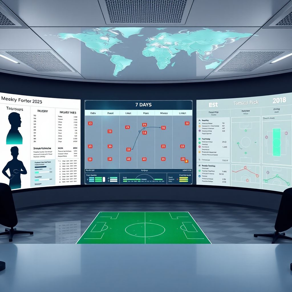 Прогноз на неделю: травмы и расписание матчей в предстоящих играх