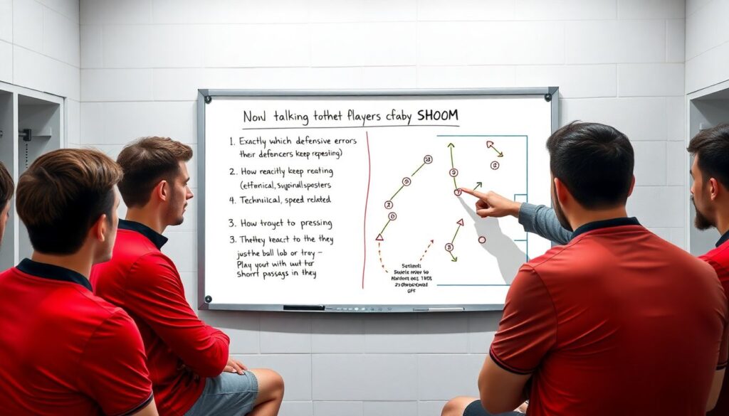 Подготовка к матчу с ослабленной линией защиты - иллюстрация