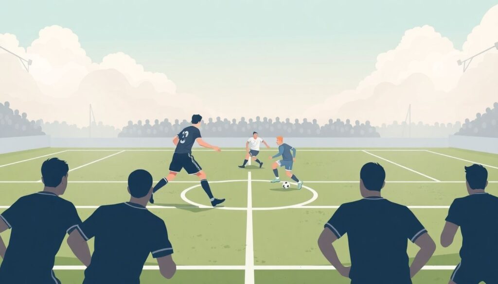 Подготовка к матчу с ослабленной линией защиты - иллюстрация