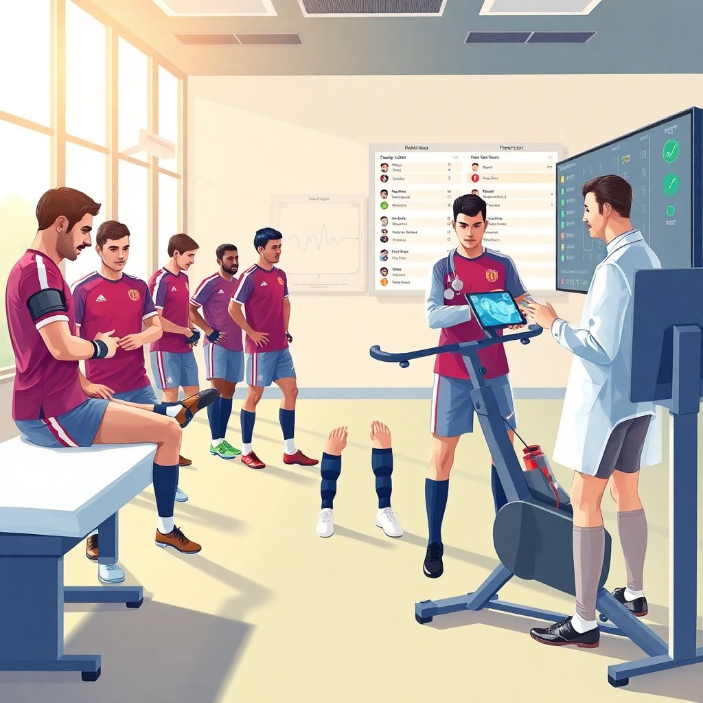 Новости о вызовах на матч: кто проходит медосмотр перед игрой