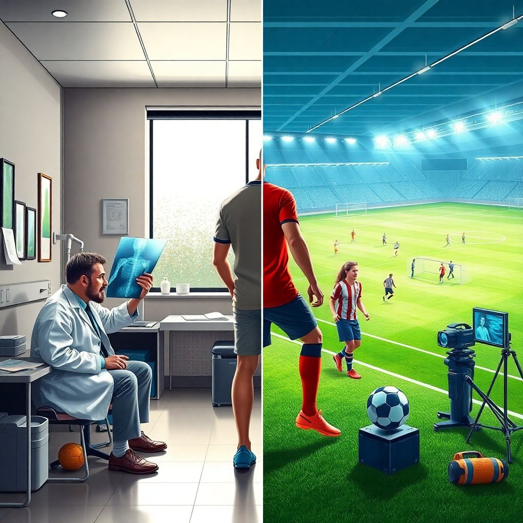 Оценка формы игроков после возвращения из травмы в профессиональном спорте