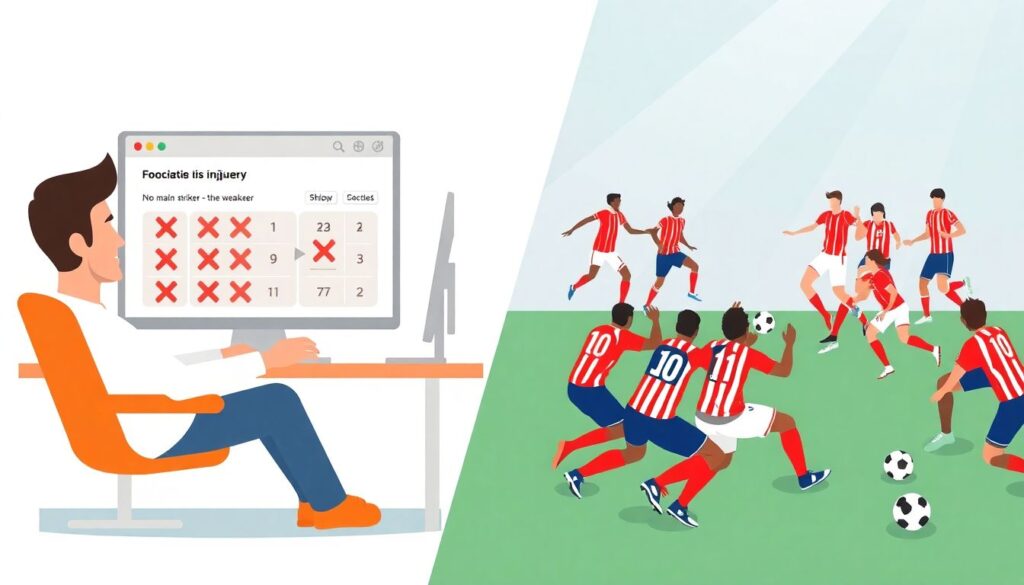 Травмы и дисквалификации: влияние на варьирование схеме - иллюстрация