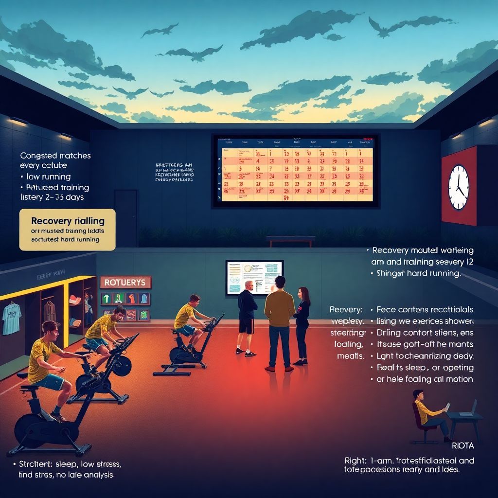 Подготовка к играм в условиях плотного календаря: стратегии восстановления