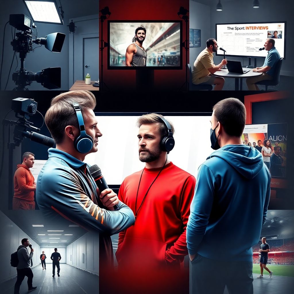 Интервью с ведущими спортивными журналистами о профессии и спорте