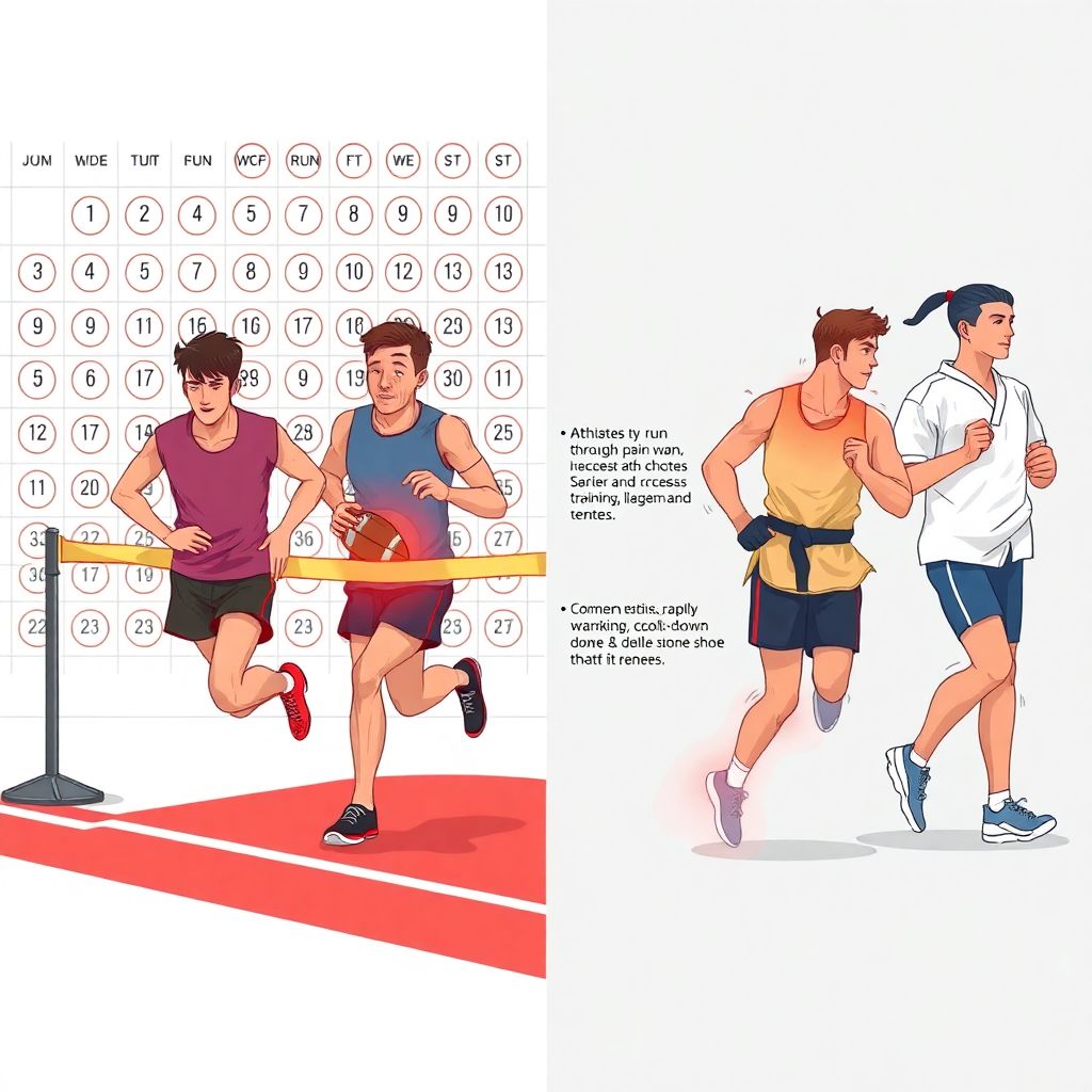 Травмы и восстановление в повторяющихся соревнованиях: как безопасно тренироваться