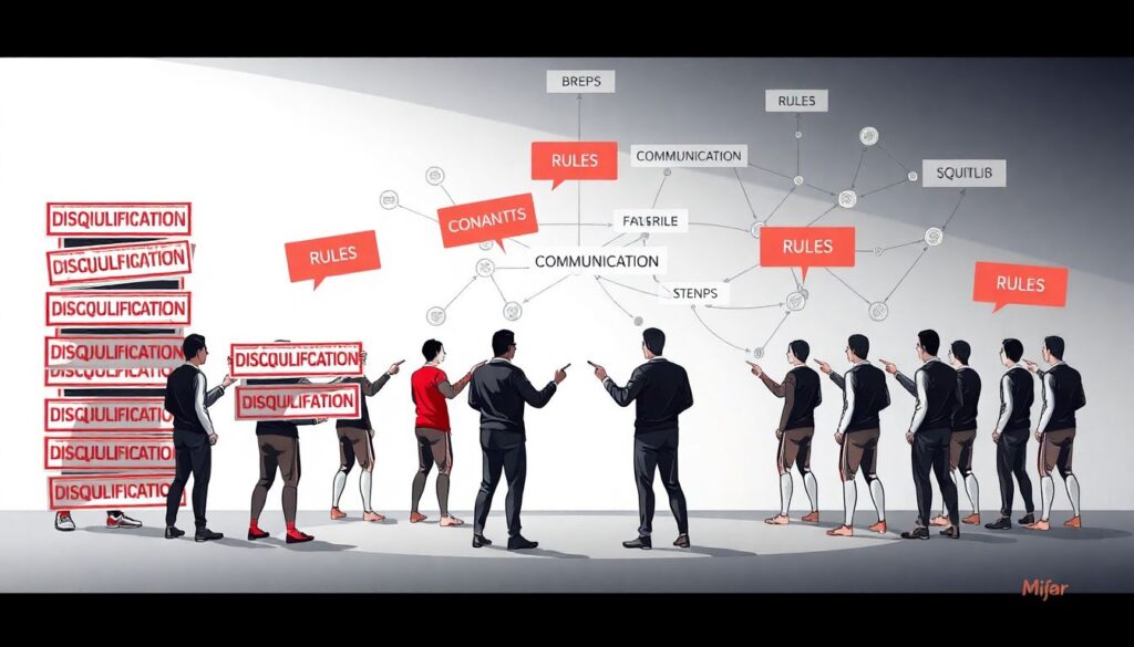 Дисквалификации и влияние на ментальный настрой команды - иллюстрация