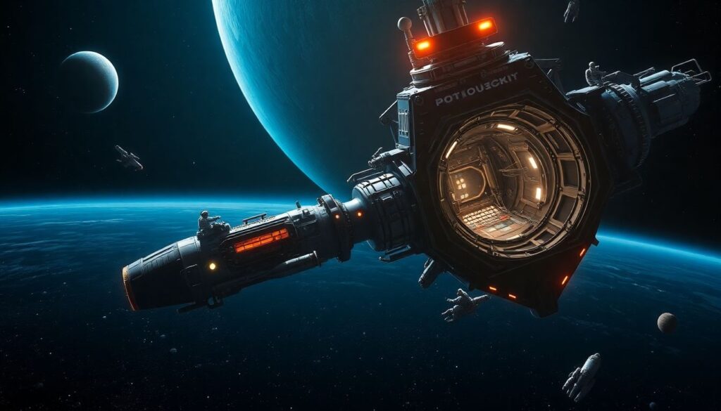 Интервью с капитаном о миссии восстановления - иллюстрация