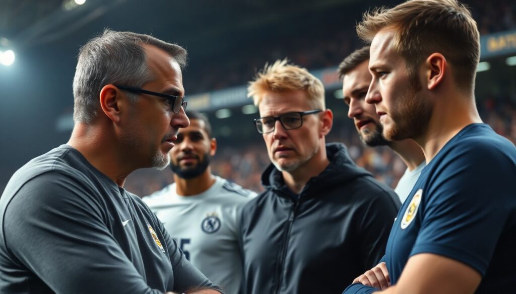 Интервью с тренером об адаптации тактики - иллюстрация