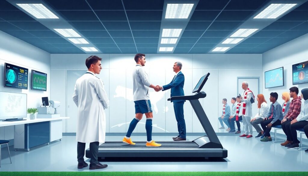 Новости о предматчевых медицинских обследованиях - иллюстрация