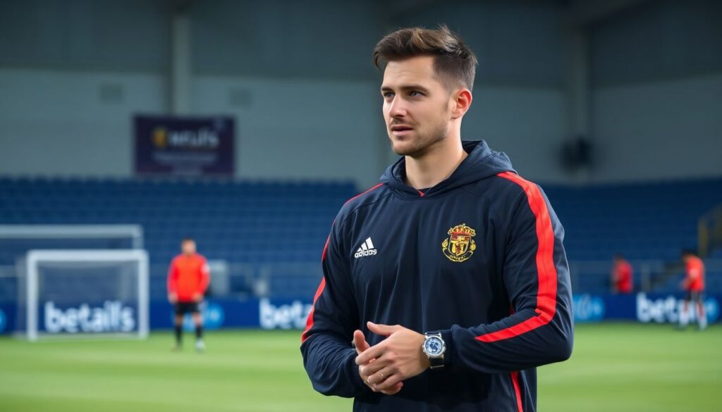 Интервью с тренером о выборе состава на игру - иллюстрация