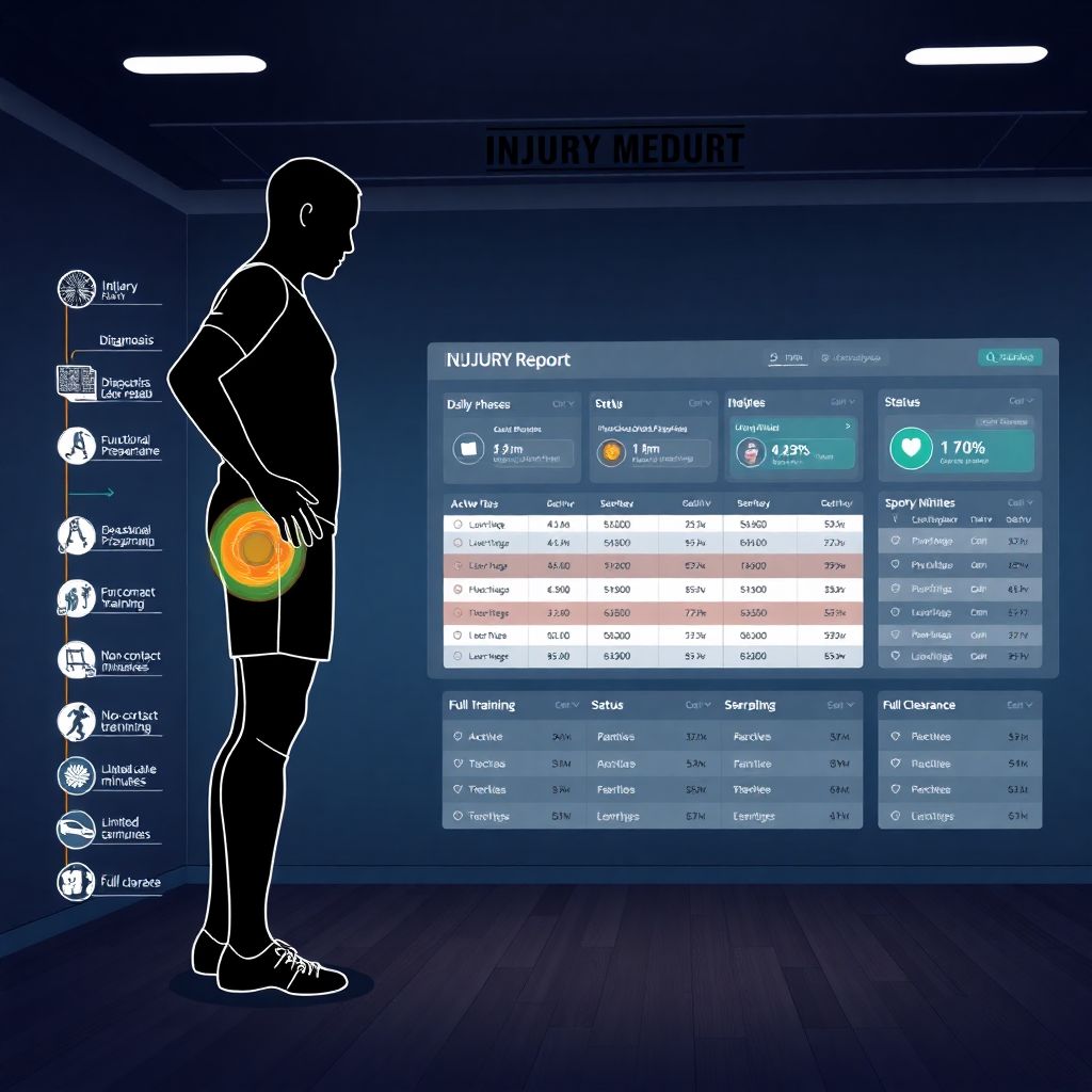Травмы и восстановление команды: ежедневные обновления штаба спорта