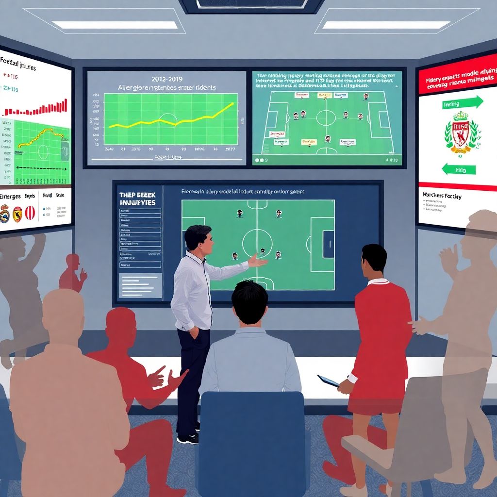 Оценка влияния травм на позиции в составе и карьеру футболистов