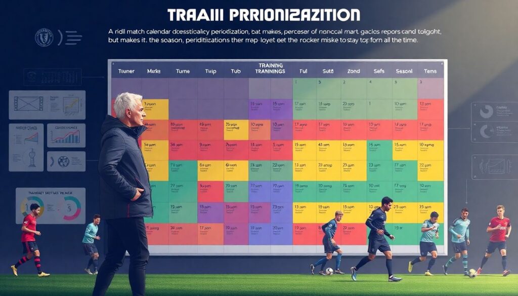 Подготовка к матчам в условиях жесткого календаря - иллюстрация