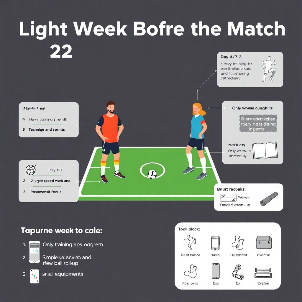 Подготовка к матчам с меньшей физической нагрузкой: эффективные стратегии тренировок