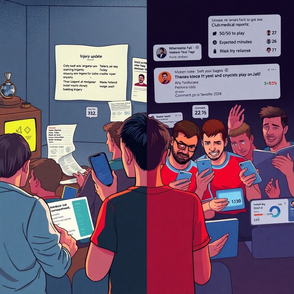 Как обновления по травмам игроков влияют на фанатский настрой и эмоции болельщиков