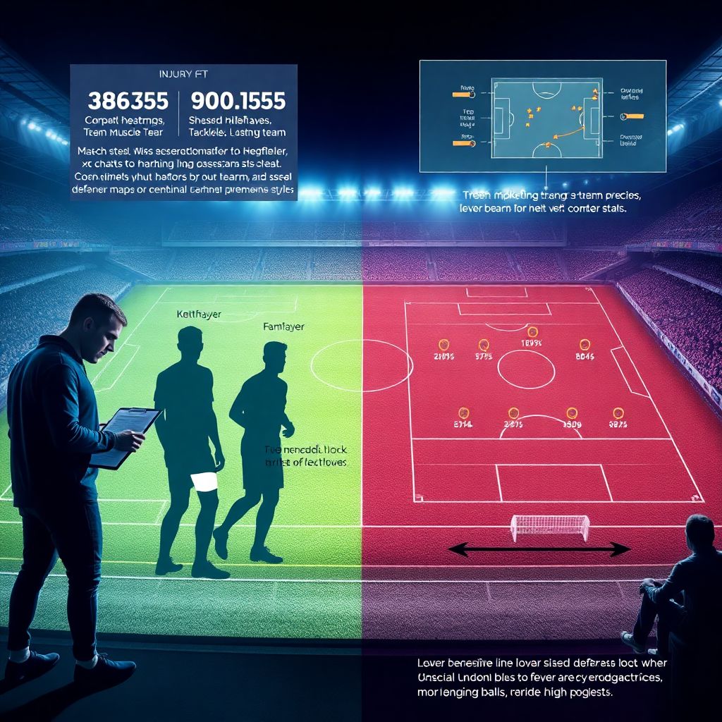 Оценка влияния травм на стиль игры клуба и результаты команды