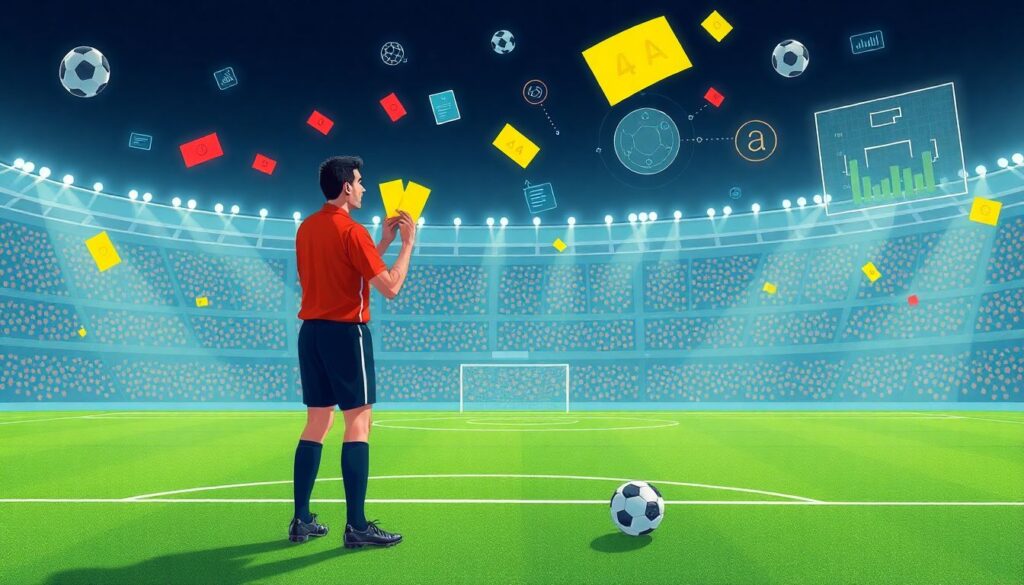 Прогноз на матч с учётом карточной дисциплины - иллюстрация