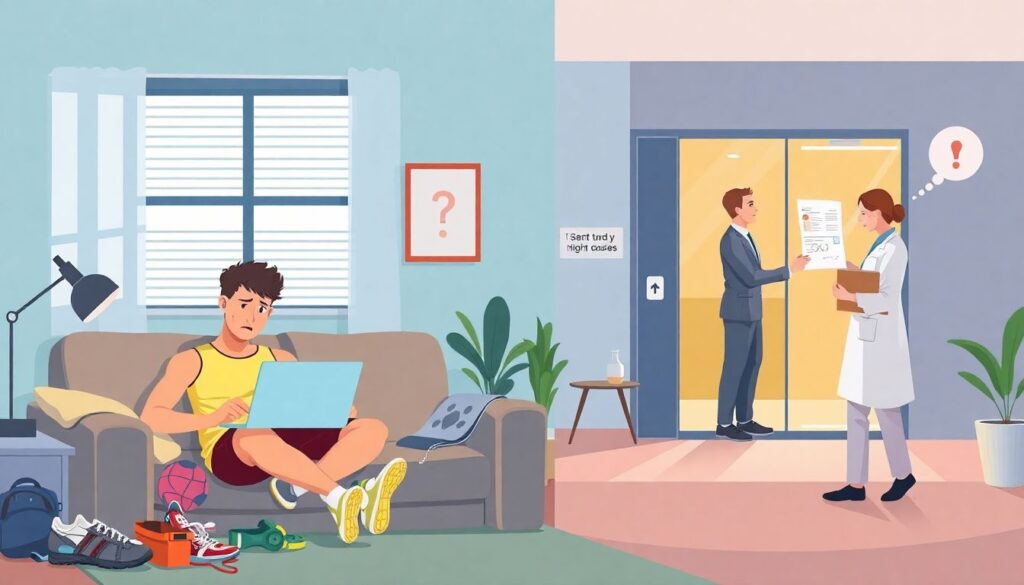 Хроника травм: даты и стадии восстановления - иллюстрация