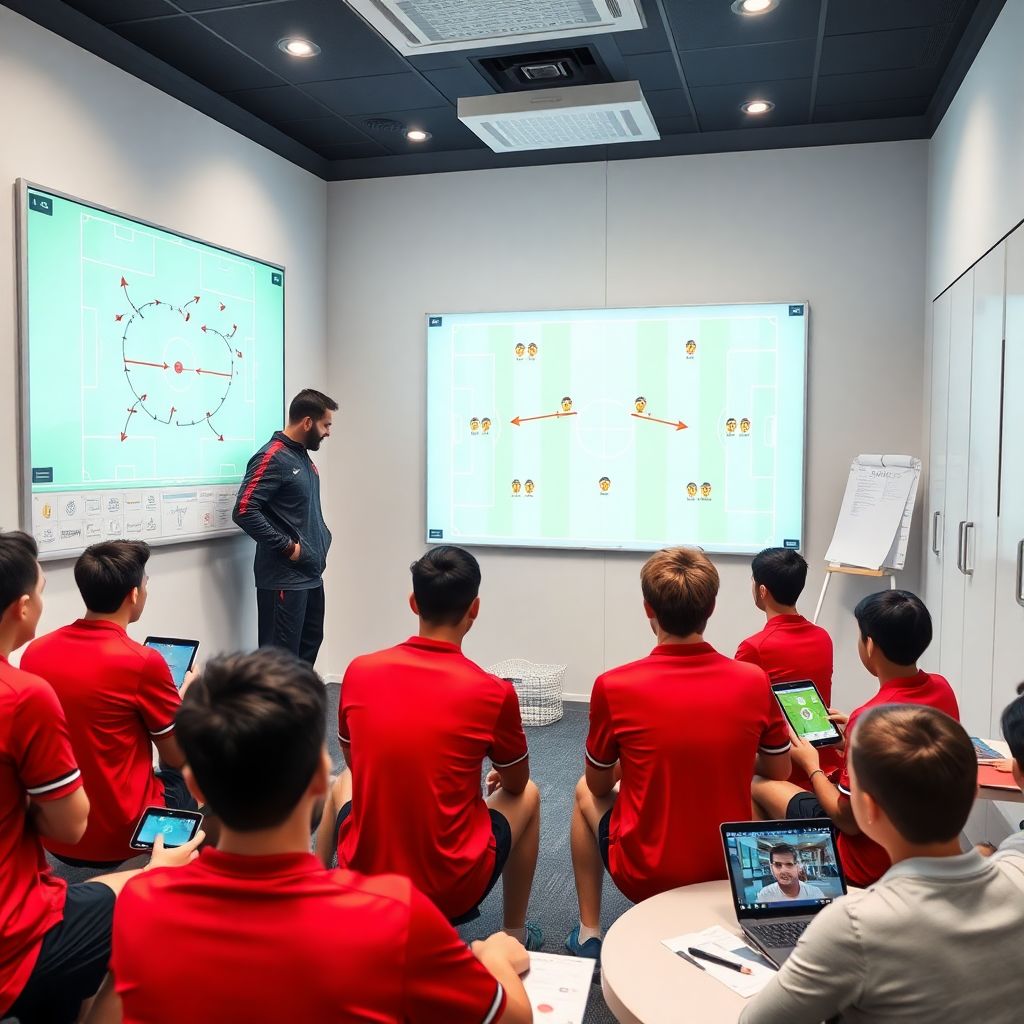 Подготовка к матчам с использованием тактических материалов в современном футболе