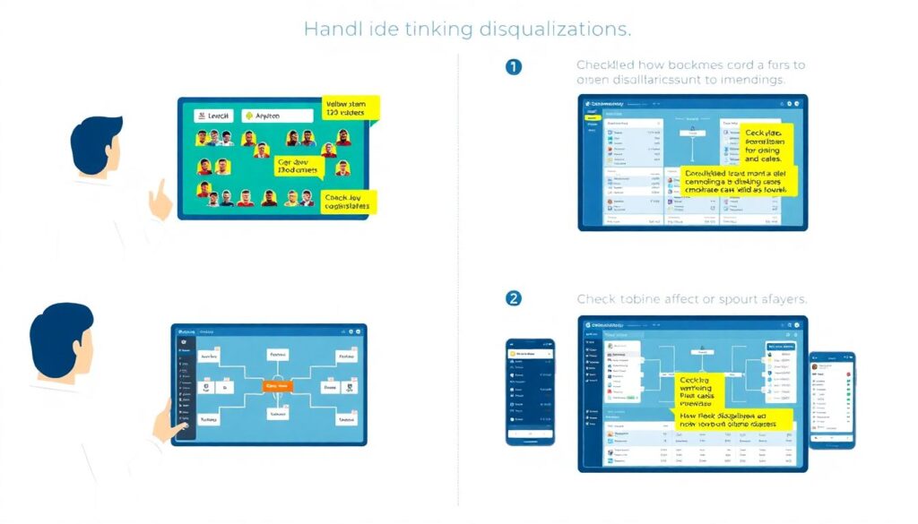 Дисквалификации и влияние на маршрут по турнирам - иллюстрация