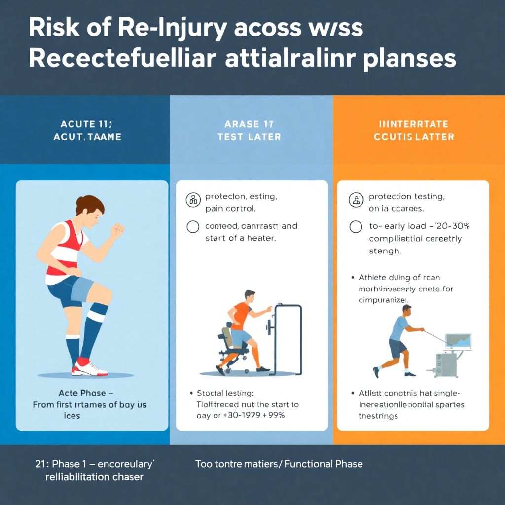 Оценка риска повторной травмы по фазам восстановительного периода спортсмена