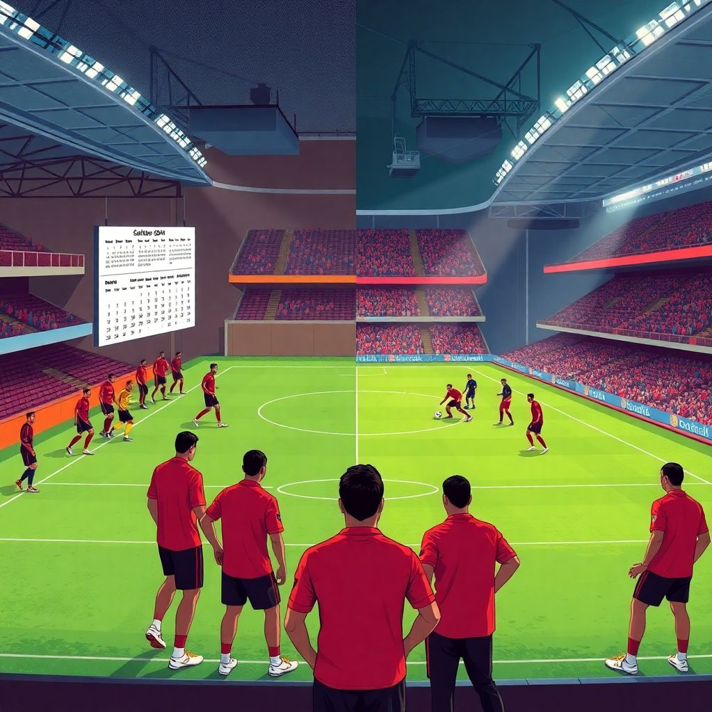 Подготовка к матчам в рамках лиг и еврокубков: стратегии и тренировочный процесс