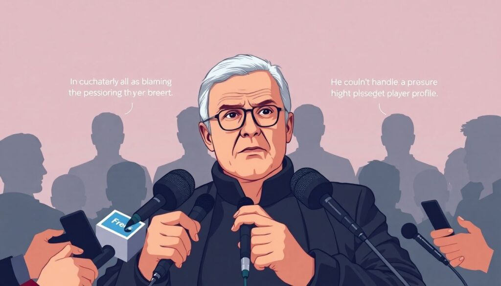 Интервью с спортивным директором о составе на игру - иллюстрация