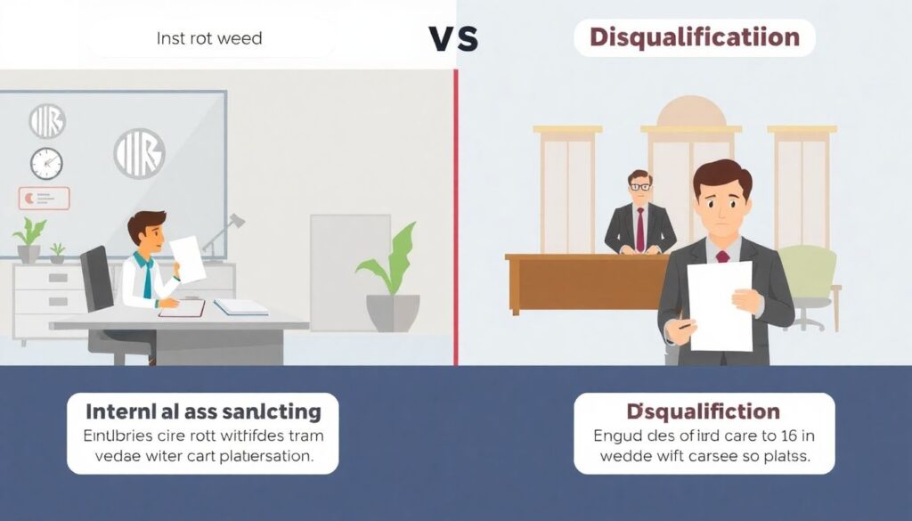 Дисквалификации и дисциплинарные меры: анализ практики - иллюстрация