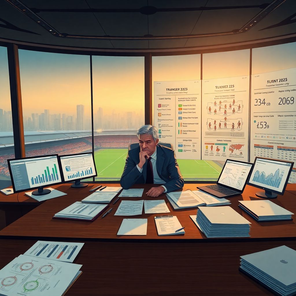 Интервью с президентом клуба о стратегии на трансферный рынок