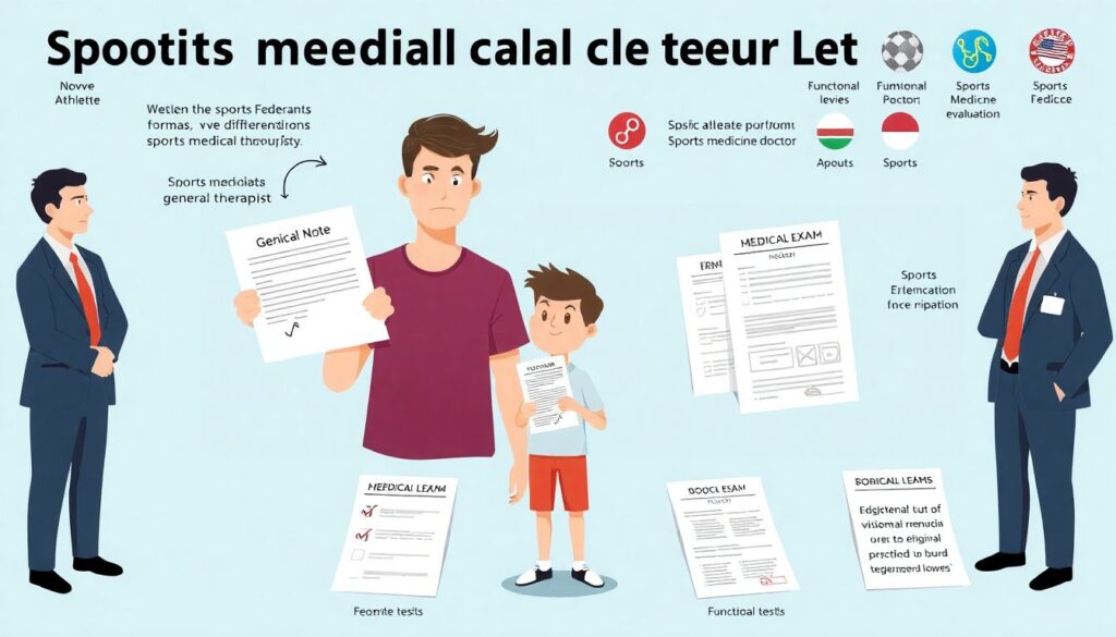 Новости о медицинском освидетельствовании перед матчем - иллюстрация