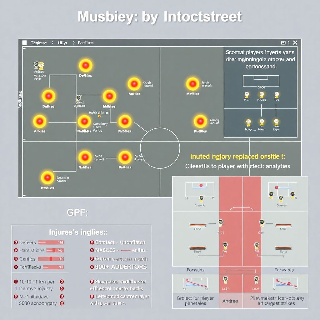 Сводка травм по позициям на текущий турнир для анализа состава