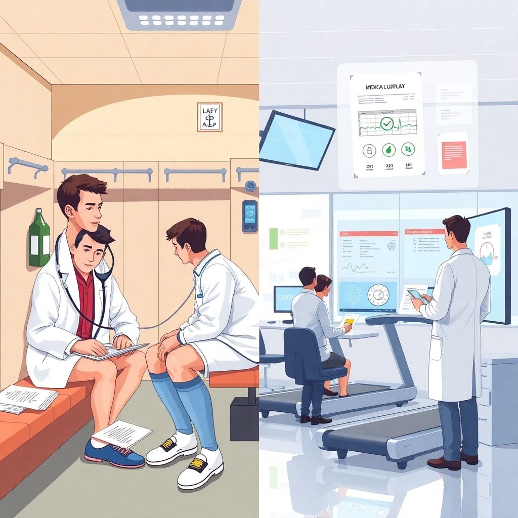 Новости о вызове на матч: медосмотр и тесты игроков перед игрой