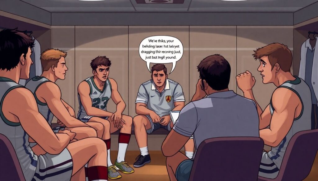 Интервью с капитаном о роли травмированных коллег - иллюстрация