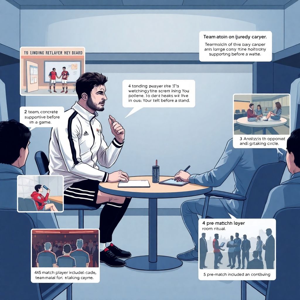 Интервью с капитаном о роли травмированных коллег в жизни команды