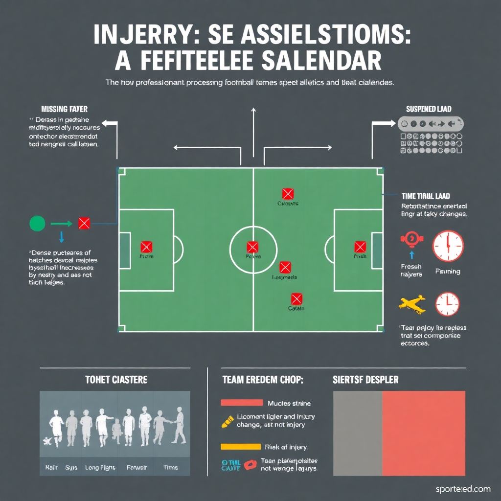 Травмы и дисквалификации в контексте календаря турнира и влияния на команды