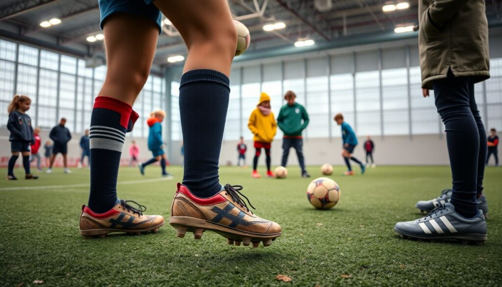 Оценка риска травм среди молодых игроков - иллюстрация