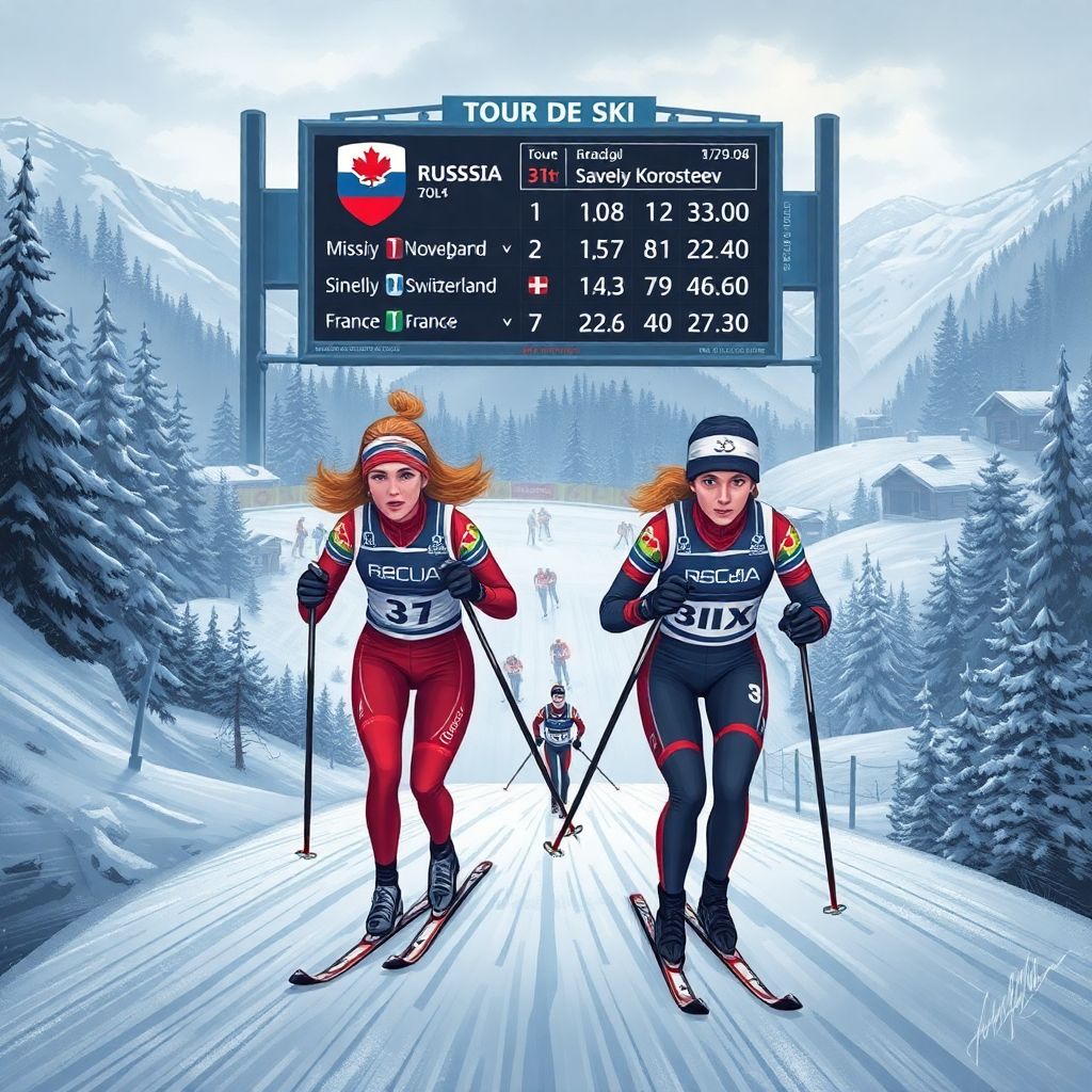 Русские лыжники на Тур де Ски: спринт остается главным слабым звеном