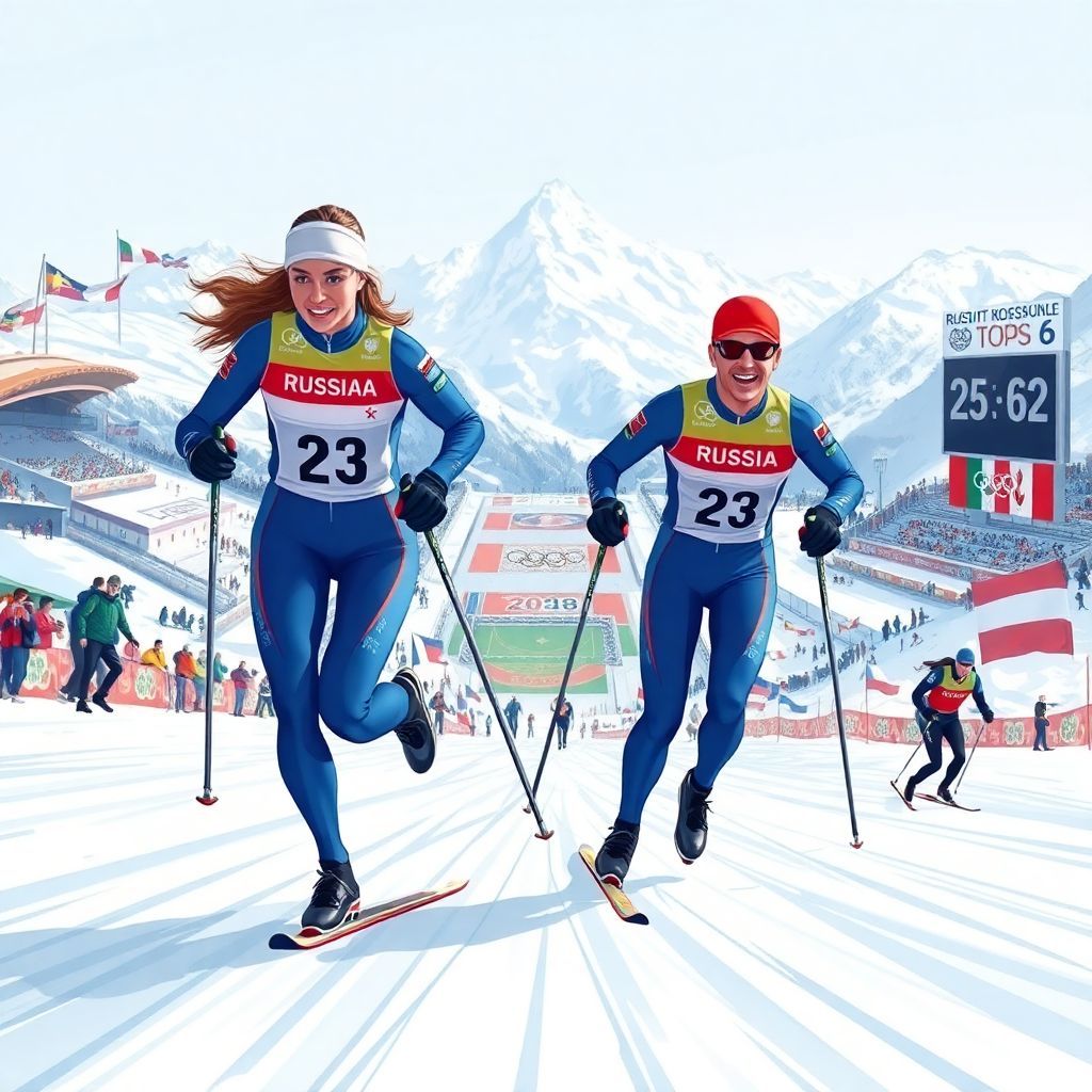 Русские лыжники Коростелёв и Непряева: прорыв в Кубке мира и шанс на медаль в Италии