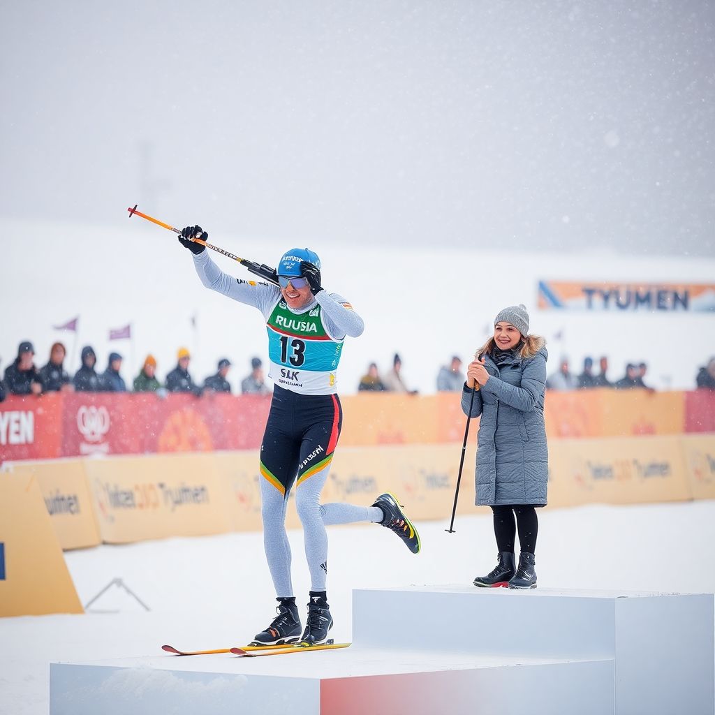 Карим Халили доминирует на чемпионате России-2026 по биатлону в Тюмени