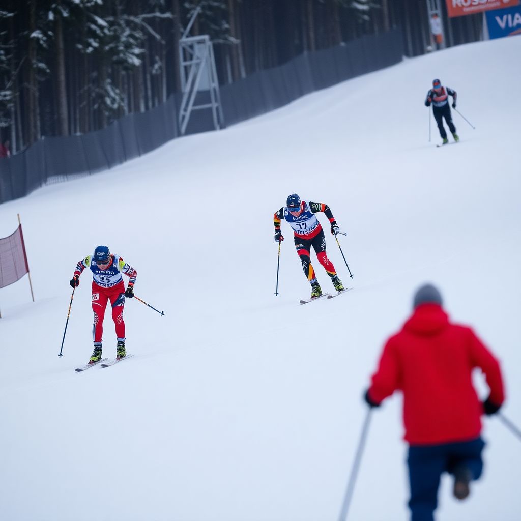 Дарья Непряева упустила шанс в спринте финала Кубка России по лыжным гонкам